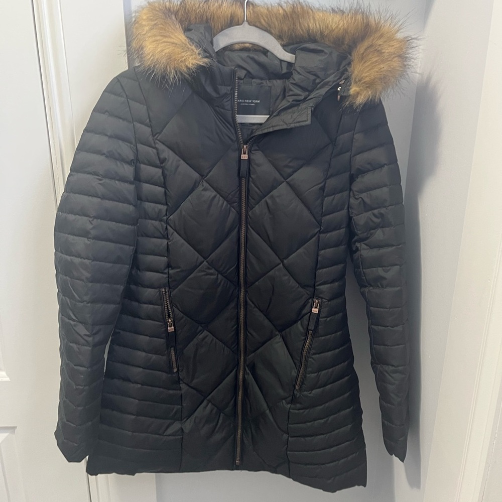Marc Ny Black down Jacket Size S